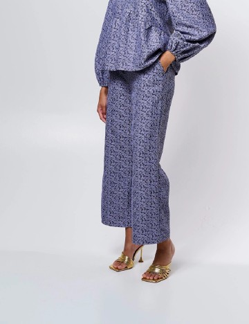 Pantaloni Ichi, mov, 36