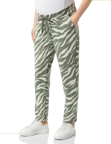 Pantaloni Mamalicious, verde
