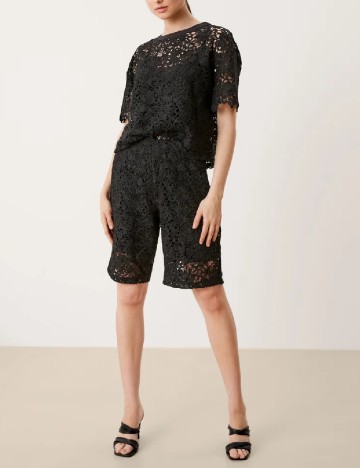 Pantaloni scurti s.Oliver, negru