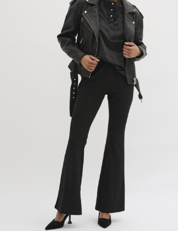 Pantaloni My Essential Wardrobe, negru