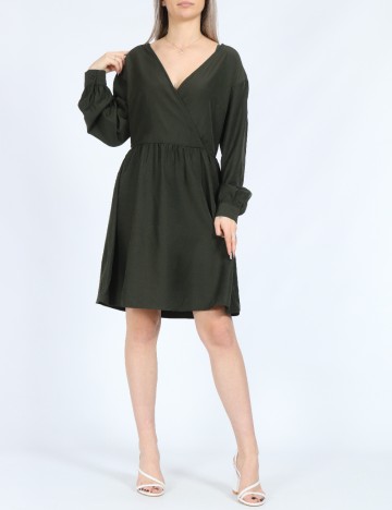 Rochie scurta Vero Moda, kaki