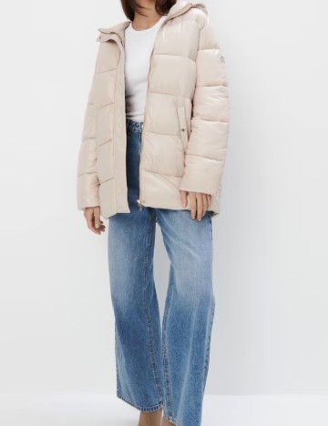 Geaca Oversize Mohito, bej