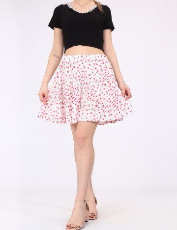 Fusta SHEIN, floral print