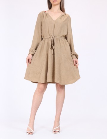 Rochie scurta Vero Moda, maro