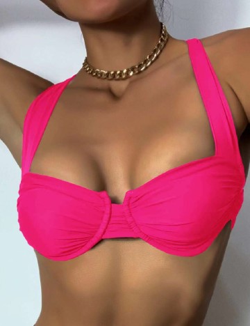 Sutien de baie SHEIN, roz