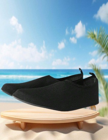 Papuci de plaja SHEIN, negru