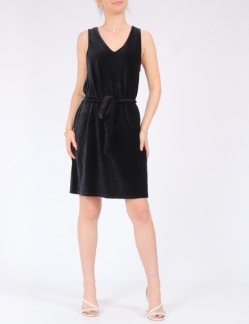 Rochie scurta Pieces, negru