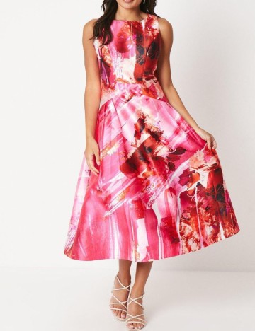 Rochie medie Coast, roz