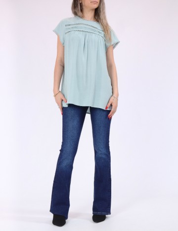 Bluza Vero Moda, turcoaz