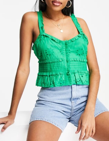 Maiou Top Shop, verde