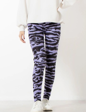 Colanti Desigual, negru/mov