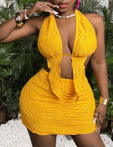 Compleu SHEIN, galben