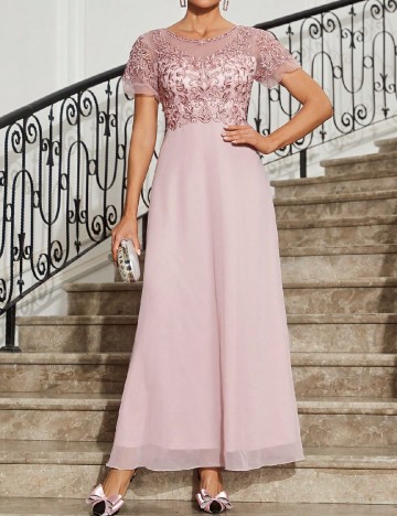 Rochie lunga SHEIN, roz