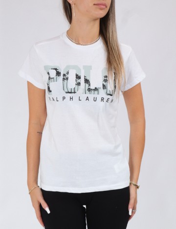 Tricou Polo Ralph Lauren, alb