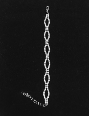 Bratara ACTION, argintiu