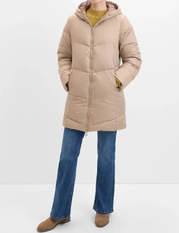 Geaca Cortefiel, crem