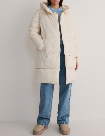 Geaca Reserved, ecru