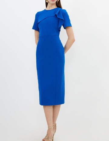 Rochie medie Karen Millen, albastru