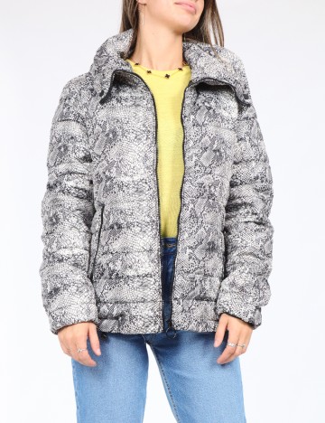 Geaca Piazza Italia, imprimeu sarpe