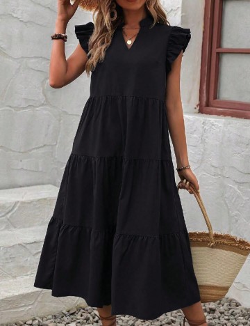 Rochie medie SHEIN, negru