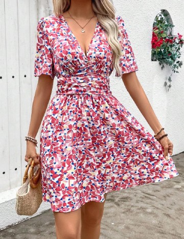 Rochie scurta SHEIN, mix culori