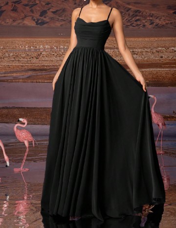 Rochie lunga SHEIN, negru