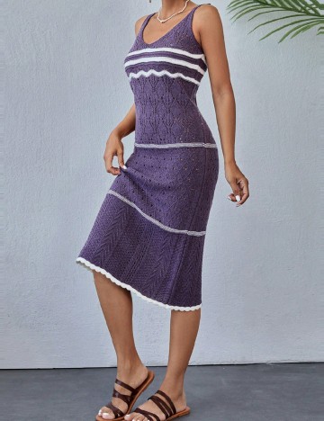 Rochie medie SHEIN, mov