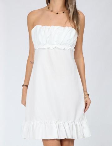 Rochie scurta SHEIN, alb