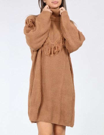 Rochie scurta SHEIN, maro