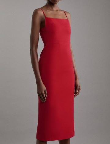 Rochie medie Karen Millen, rosu