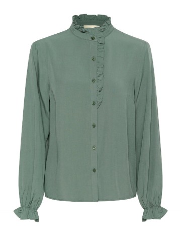 Camasa Cream, verde