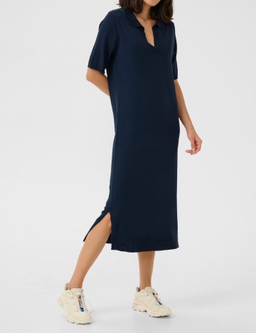 Rochie medie Kaffe, bleumarin