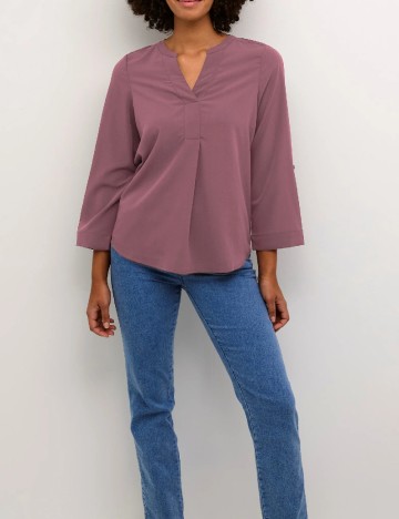 Bluza Kaffe, roz pudra