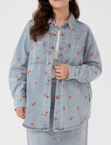 Jacheta Kaffe Curve, albastru