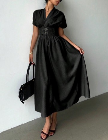 Rochie lunga SHEIN, negru