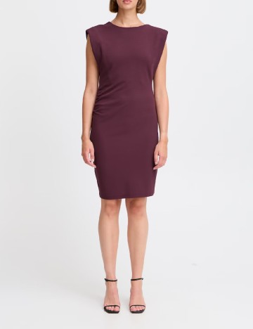 Rochie scurta Ichi, pruna