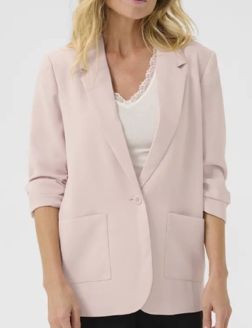 Sacou Cream, roz pal