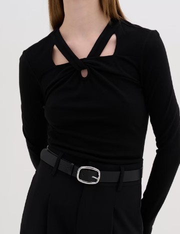 Bluza My Essential Wardrobe, negru