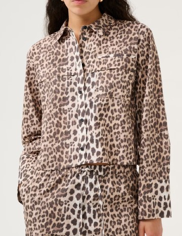 Camasa Karen By Simonsen, animal print