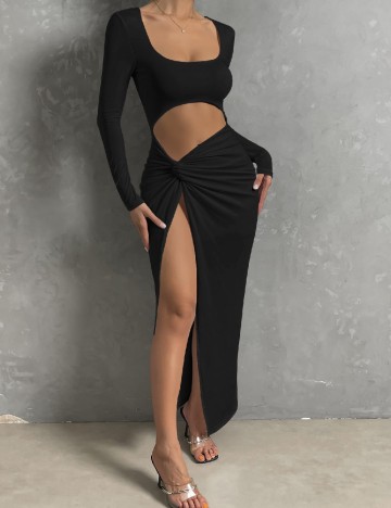 Rochie lunga SHEIN, negru