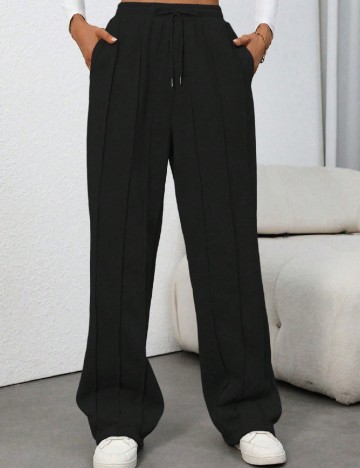 Pantaloni SHEIN, negru