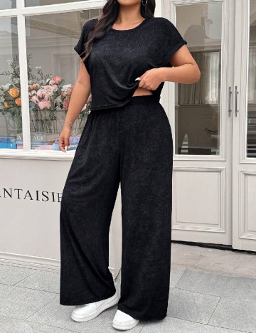 Compleu SHEIN CURVE, negru