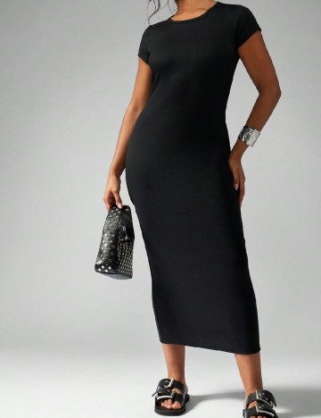 Rochie medie SHEIN, negru