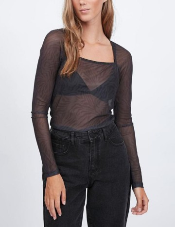 Bluza Vila, negru, S