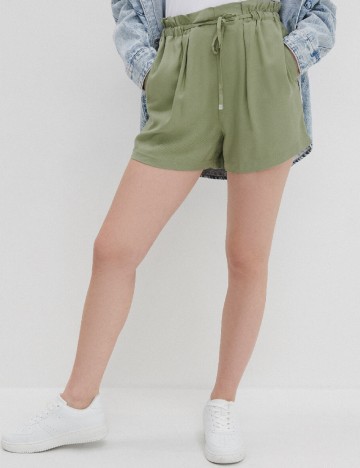 Pantaloni scurti House Brand, verde, XS