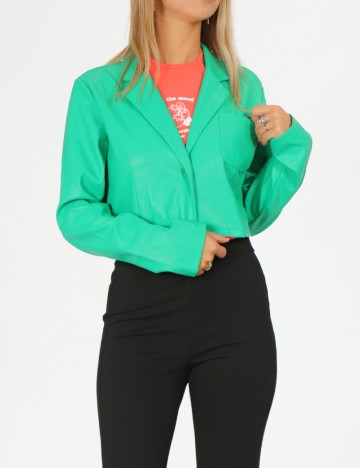 Geaca Only, verde, S