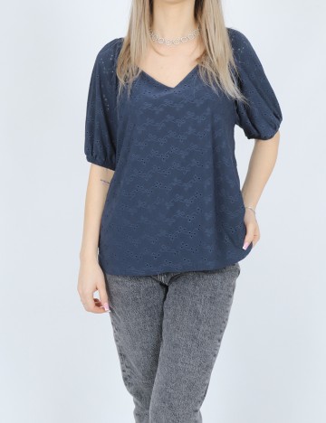 Bluza Ichi, bleumarin