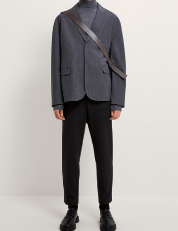 Pantaloni Zra, negru