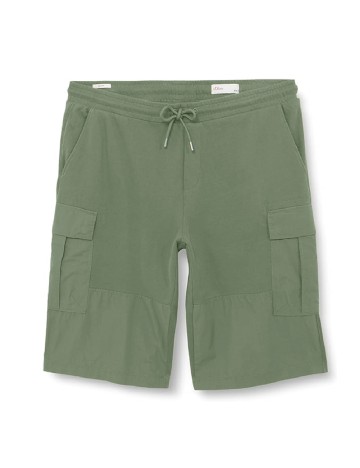 Pantaloni scurti s.Oliver Plus Size Men, verde