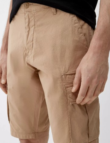 Pantaloni scurti s.Oliver, crem